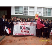 DONAR SANGRE, TAMBIÉN SALVA VIDAS - Proyecto institucional (6to. grado A y B)